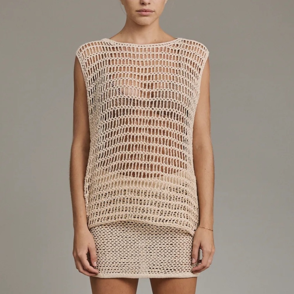 Acacia tane crochet top size petite XS